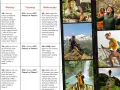 Training plan for a long-distance hike: Weeks 5-7 include incline walks, stair climbing, and tracking progress to build endurance.