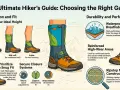 Gaiters protect your legs and boots from snow, mud, and debris. This guide shows different heights and features of gaiters for hiking.