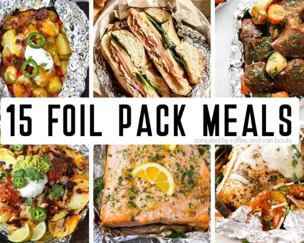 Learn how to make foil packets with these 15 delicious meal ideas, featuring everything from loaded nachos to hearty beef and potatoes.