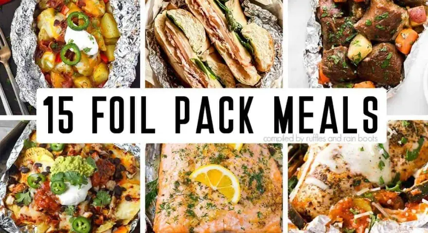 Learn how to make foil packets with these 15 delicious meal ideas, featuring everything from loaded nachos to hearty beef and potatoes.